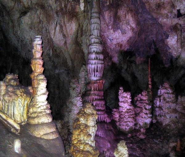 The formations are almost a Dr. Seuss version of Rivendell, rather than Montana's Lewis & Clark Caverns State Park