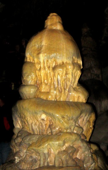 Doesn't this limestone stalagmite beg you to pour hot fudge sauce on top and attack it with a spoon?