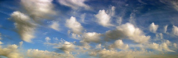 Skies change from clear to cloudy faster than you can down a hot chocolate